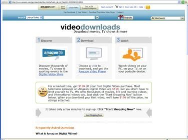 Primer vistazo a Amazon Digital Video