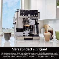 Rebajadísima la cafetera con molinillo y espumador integrados para los mejores cafés de especialidad 