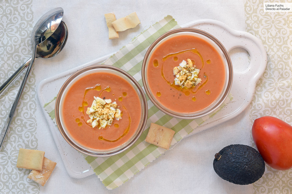 Gazpacho con aguacate: receta para una variante extra cremosa y muy nutritiva