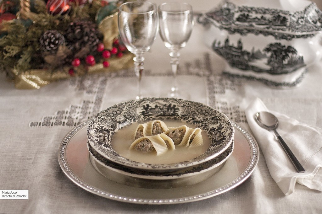 Sopa de galets: receta tradicional para un primer plato de fiesta