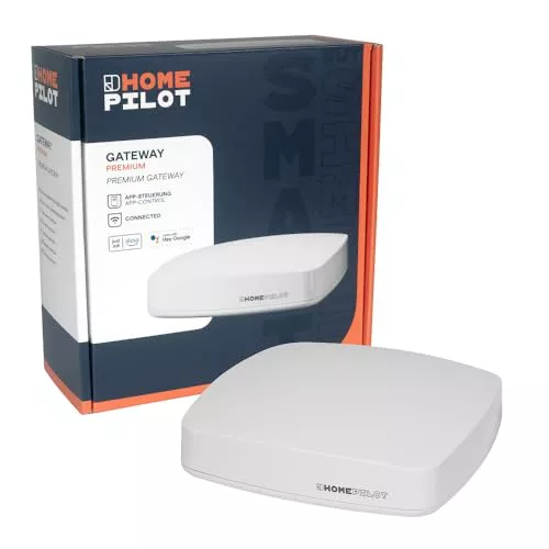 HOMEPILOT - Gateway Premium | Smart-Home-Central para integrar y controlar tus dispositivos Smart Home a través de la aplicación o interruptor | Compatible con Alexa, Google Assistant y más.
