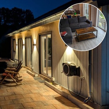 Así es esta vivienda que sorprende por dentro: nadie diría que es una casa prefabricada