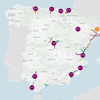 Renfe estrena un mapa en tiempo real para saber dónde está tu tren. Y funciona mejor de lo que esperas 