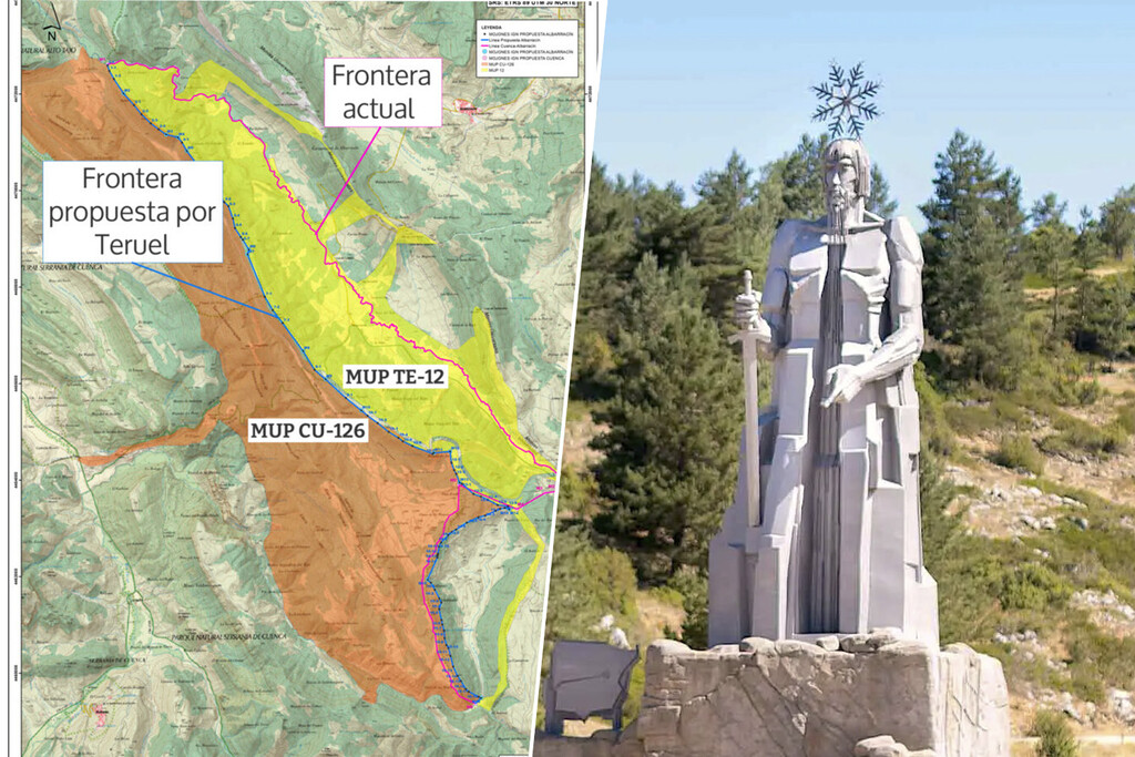 La última disputa fronteriza dentro de España: la que lleva 130 años enfrentando a Cuenca y Teruel por un río
