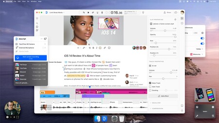 Descript Video, el interesante futuro de la edición multimedia: edita tus vídeos editando sus transcripciones