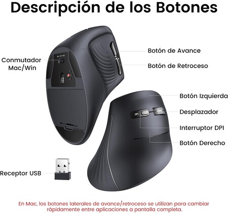 Mouse ugreen vertical