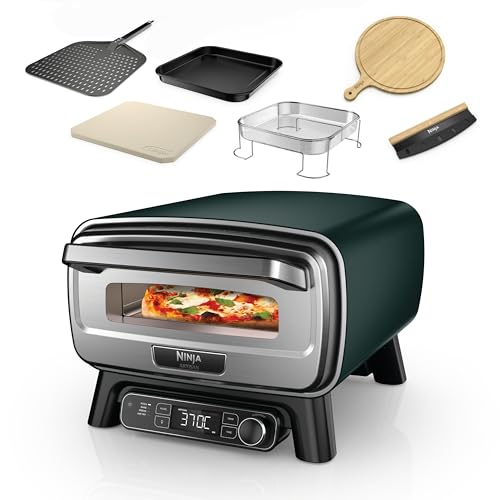Ninja Artisan Horno Eléctrico de Exterior para Pizza y Freidora de Aire