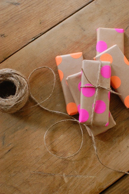 diy papel envolver navidad