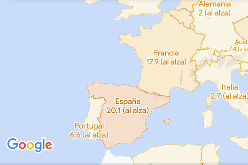 Google Maps: cómo ver el número de casos de COVID-19 superpuesto en el mapa