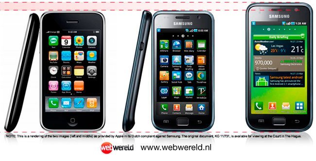 iPhone 3GS y Galaxy S