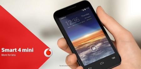 Vodafone Smart 4 mini, toda la información
