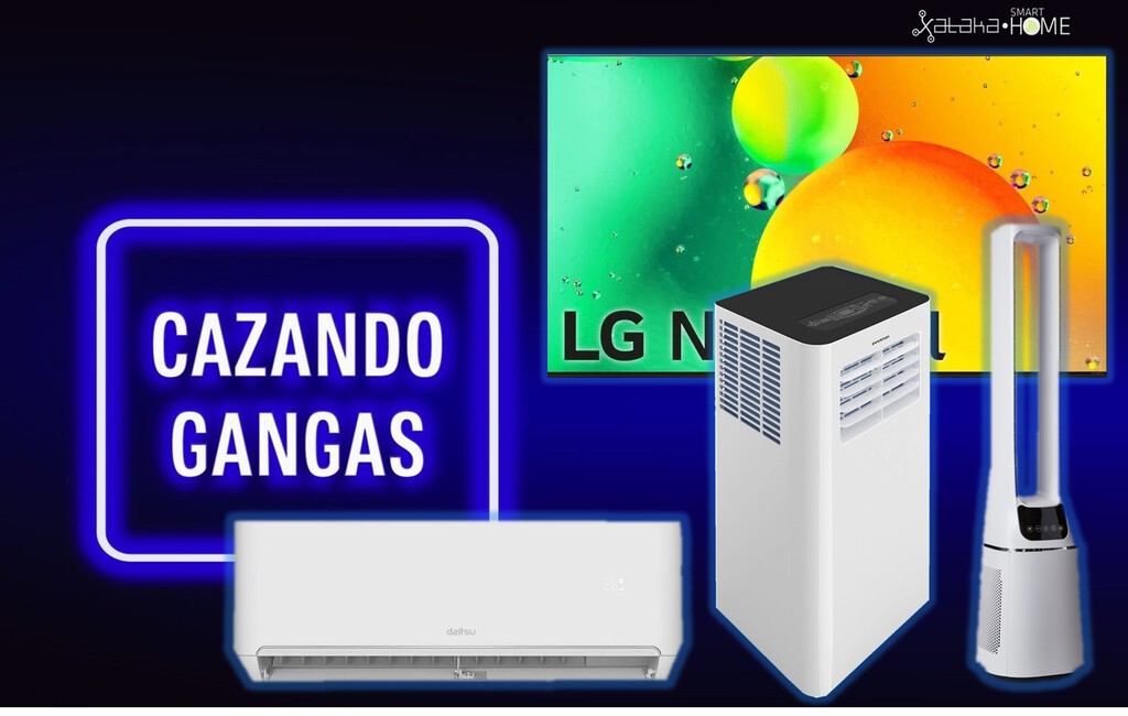 La ola de calor se pasa mejor con estas ofertas en climatización, Smart TV y más: Cazando gangas 