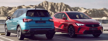Los SEAT Ibiza y Arona estrenarán diseño en 2025 y sus primeras fotos dejan poco a la imaginación