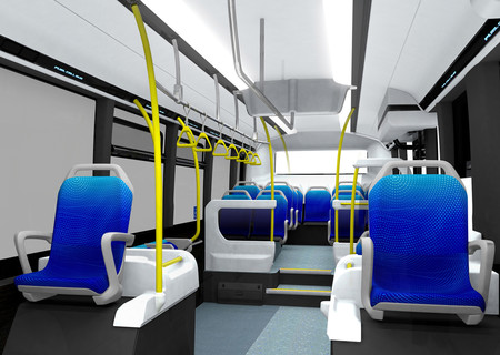 Toyota Sora detalle plazas