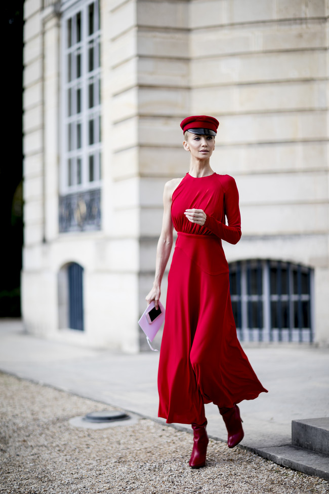 street style rojo san valentin