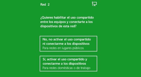Crear una red en Windows 8