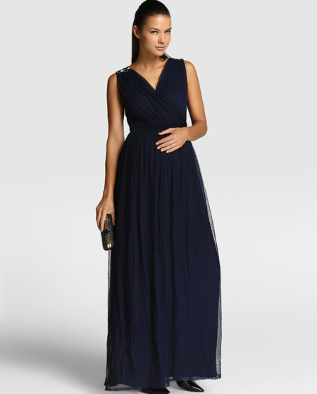 Vestido Premama Plumeti