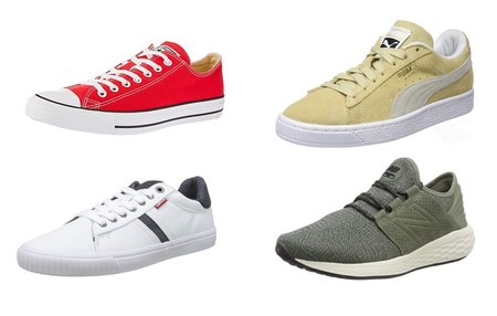 6 chollos en tallas sueltas de zapatillas Puma, Converse, New Balance o Levi's en Amazon