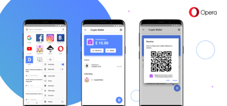 Opera lanza un navegador que integra su propia cartera de criptomonedas