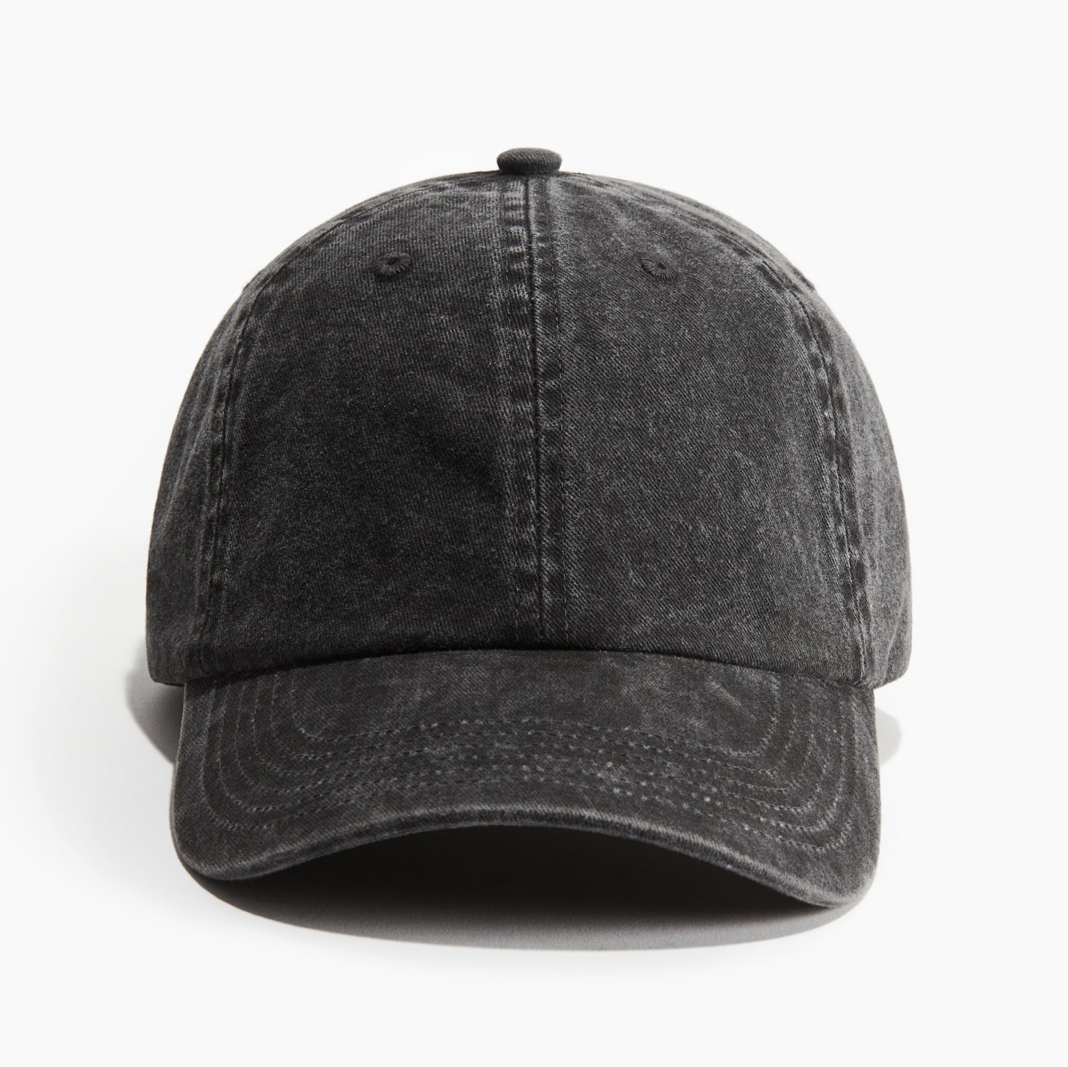 Gorra en sarga de algodón