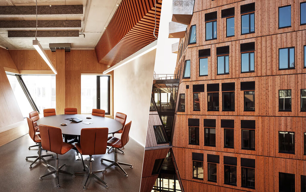 Vertikal Nydalen: los secretos del edificio noruego que se mantiene a temperatura ideal sin utilizar energía de la red