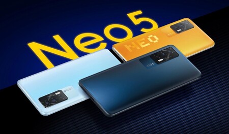 iQOO Neo 5: pantalla de 120 Hz y carga rápida de 66 W con el Snapdragon 870 a los mandos