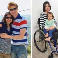 "Me puse la epidural para aliviar el dolor del parto y me dejó en silla de ruedas": una madre pide ayuda para volver a caminar