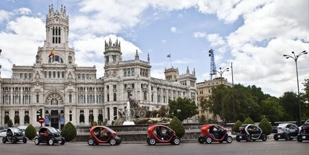 Madrid Marcha Coches Eléctricos