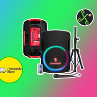 Si estas buscando bocina para las fiestas patrias, esta tiene modo karaoke y un descuentazo en Mercado Libre