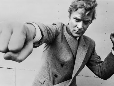 English Actor Michael Caine Throwing A Punch August 1965 News Photo 1620756077