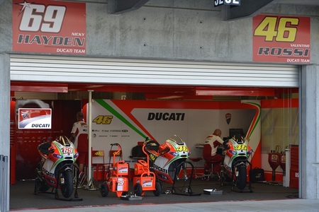 Ducati Corse Box, Indianapolis 2012