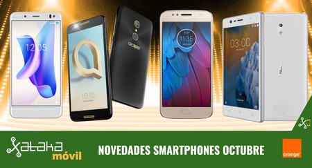 Moto G5s, bq Aquaris U2, Nokia 3 y Alcatel A7, novedades en Orange y todos sus precios