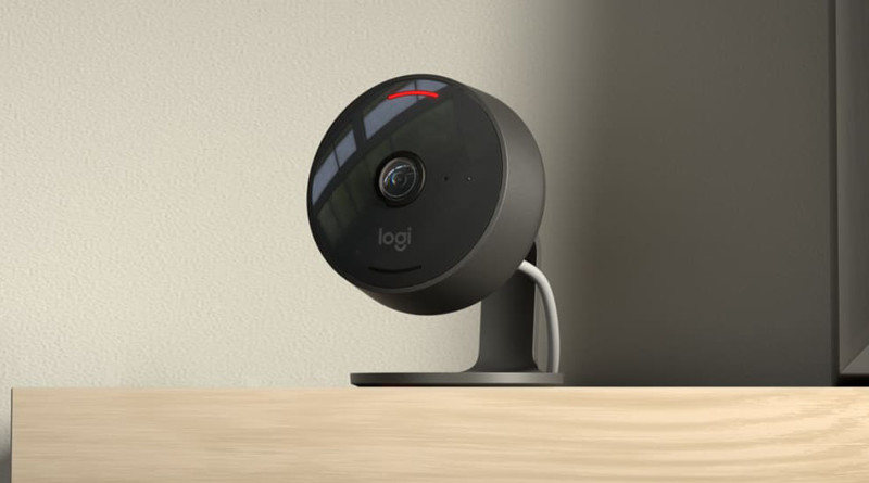 Logitech tiene nueva cámara IP: la Circle View permite anular micro y cámara con sólo inclinarla