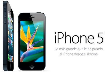 Nuevo iPhone 5, con mucha más potencia y pantalla más grande