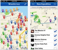 Aplicaciones viajeras: Wanderous 