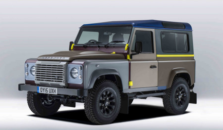 Un Land Rover Defender con diseño de pasarela