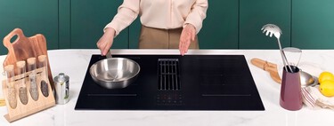 Samsung elimina un estorbo de la cocina al llevarse el extractor a la placa de inducción
