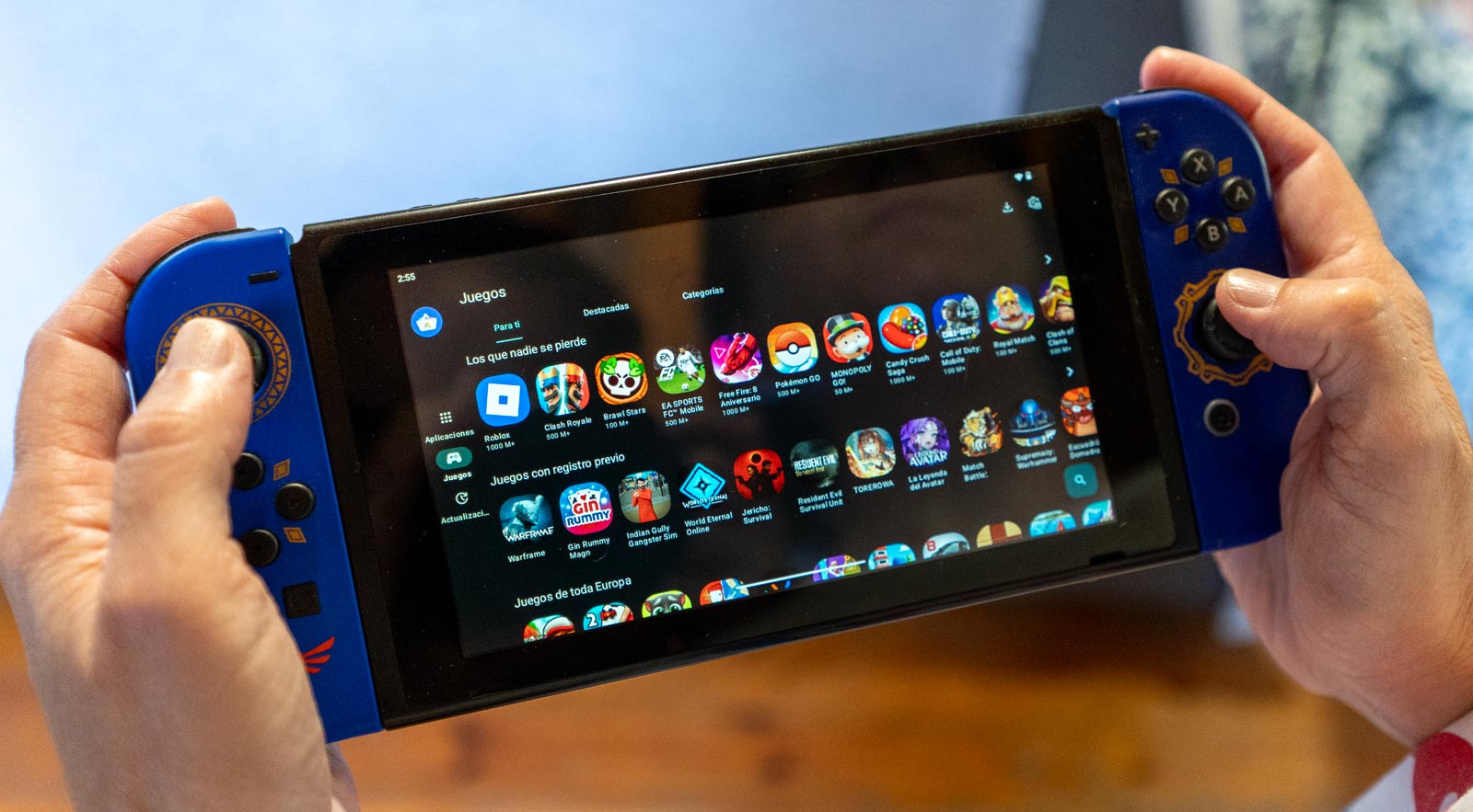 Aurora Store en la Nintendo Switch