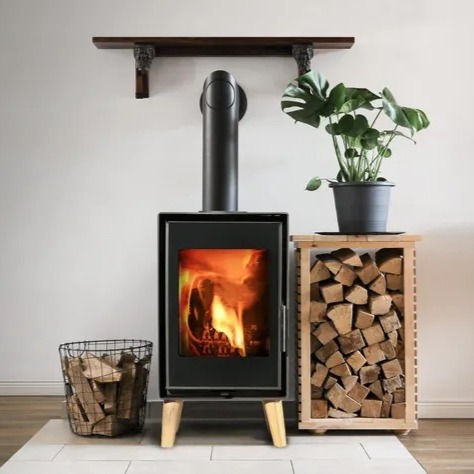 Estufa de leña SUPRA JACCO PIED BOIS de 4.8 kw