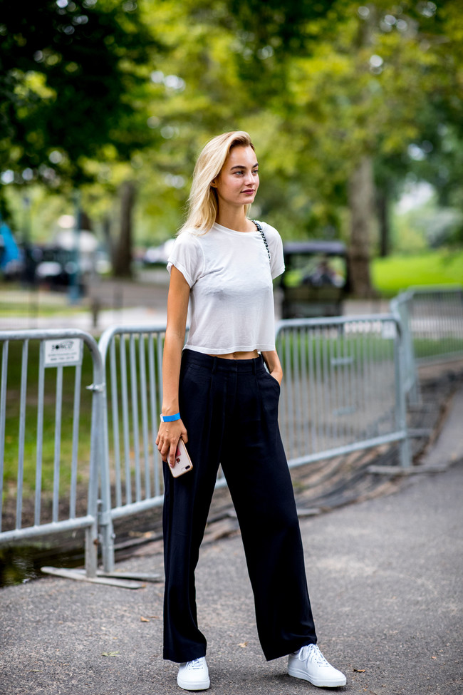 street style nyfw negro