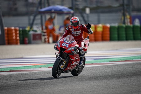 Andrea Dovizioso ha encontrado el límite de la Ducati GP19: "A Marc Márquez ya ni le veo"
