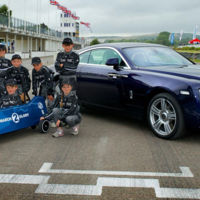 Así es el nuevo coche de carreras de Rolls-Royce