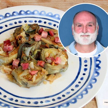 Ni cebolla, ni limón: así se hacen las mejores alcachofas con jamón, según el chef José Andrés 