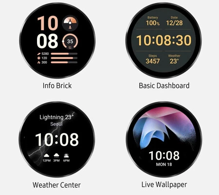 Galaxy Watch 4 の顔