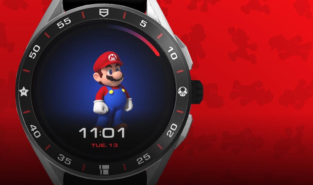 Super Mario ya tiene su propio smartwatch de lujo, es un Tag Heuer de edición limitada que cuesta más de 2.000 dólares