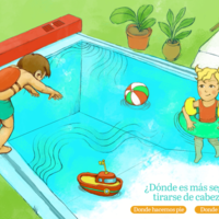 "¡Vamos a la pisci!" una app para que los más pequeños aprendan normas básicas de seguridad en la piscina