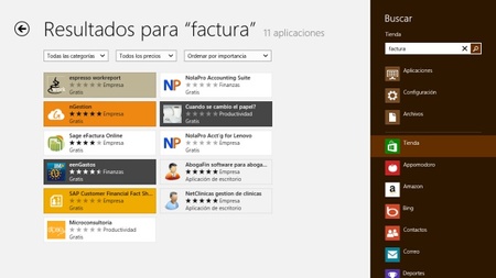Tienda Windows 8
