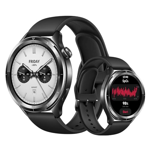 XIAOMI Watch S4, Versión Bluetooth, Modo Deportivo Profesional avanzado, Bisel de Cambio rápido 2.0, Pantalla AMOLED 1.43 Pulgadas Circular, Monitor Frecuencia Cardíaca y Sueño, Negro