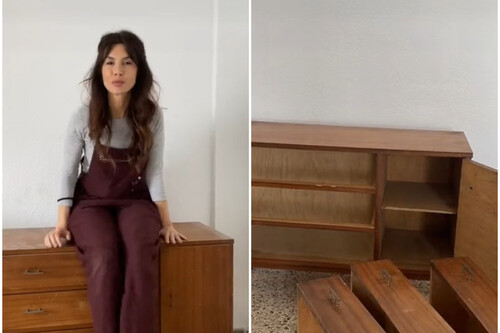 reciclar cómoda antigua