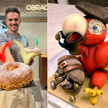 La mejor mona de Pascua de Catalunya 2026 es un “rollo de masa viva”, y la mejor de chocolate un loro pirata 